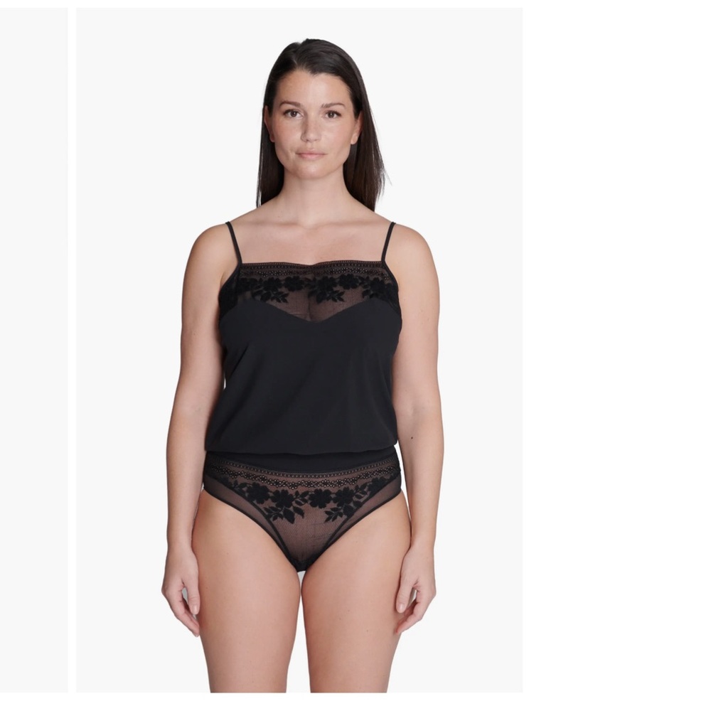 Simone Perele Heloise Lace Blouson Bodysuit - Picture 1 of 16
